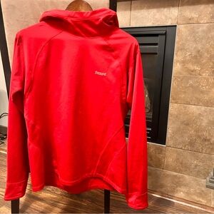 Running Room Fit Wear Womens Bright Red Midweight Pullover. Size XL